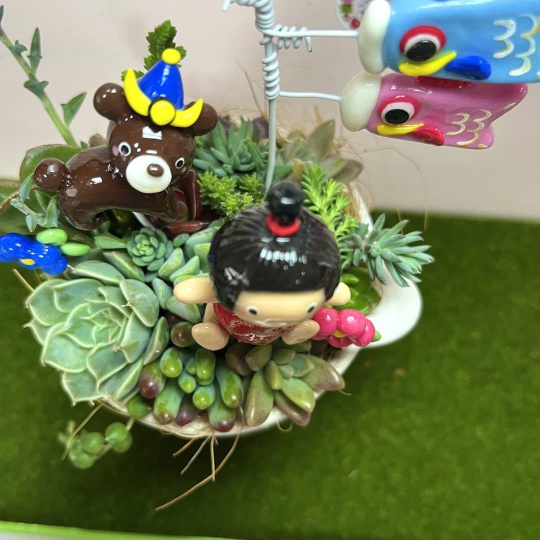 〜多肉植物寄せ植え〜樹脂粘土レジン(粘土細工)ガーデンピック 61PhS9oBj9L._UF350,350_QL50_.jpg